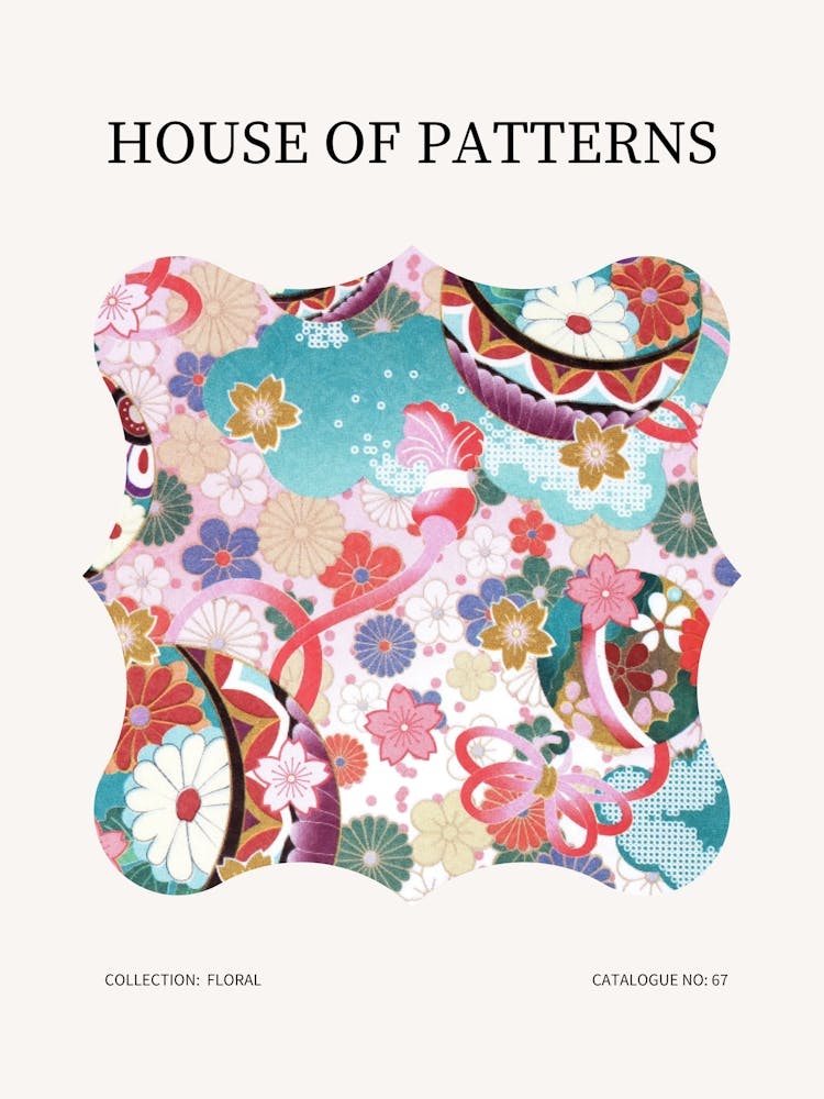 Floral Pattern Poster 67