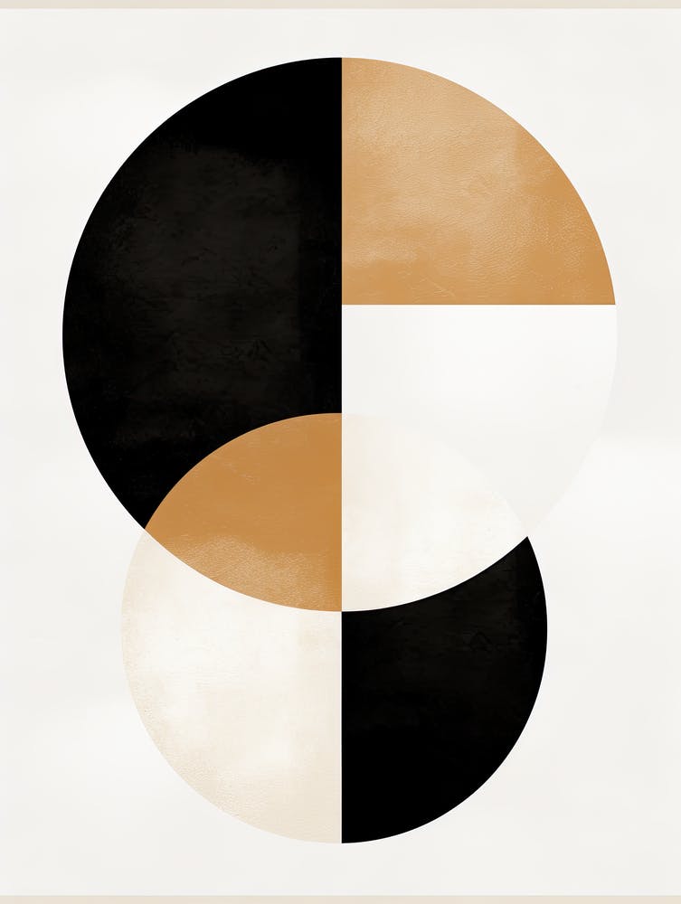 Circles in Motion: Bauhaus Beige