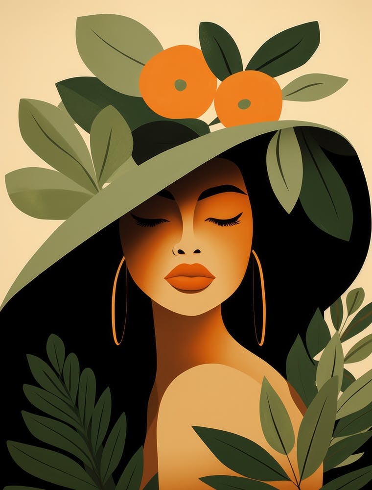 Femme au chapeau 22