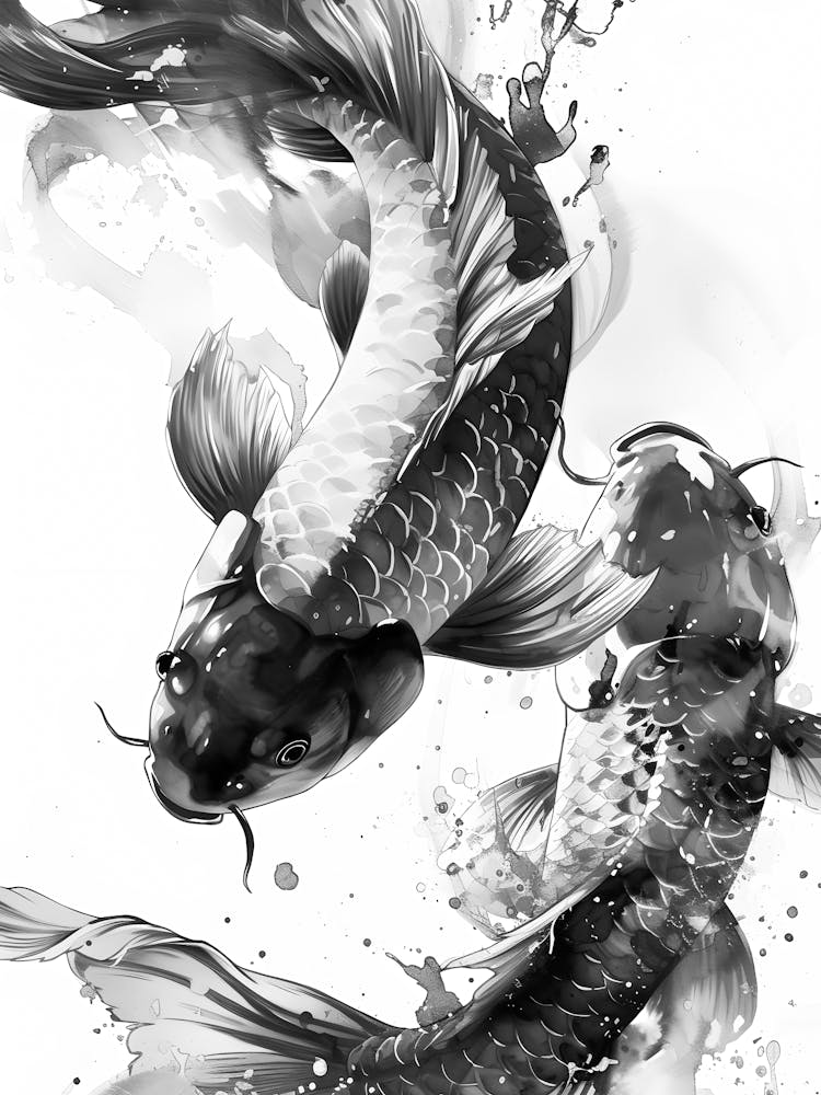 Koi Fish Painting