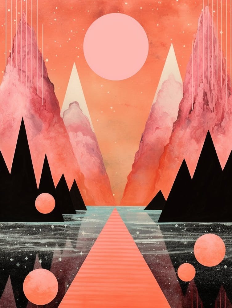 Cosmic Imagery Geometric Abstract 15