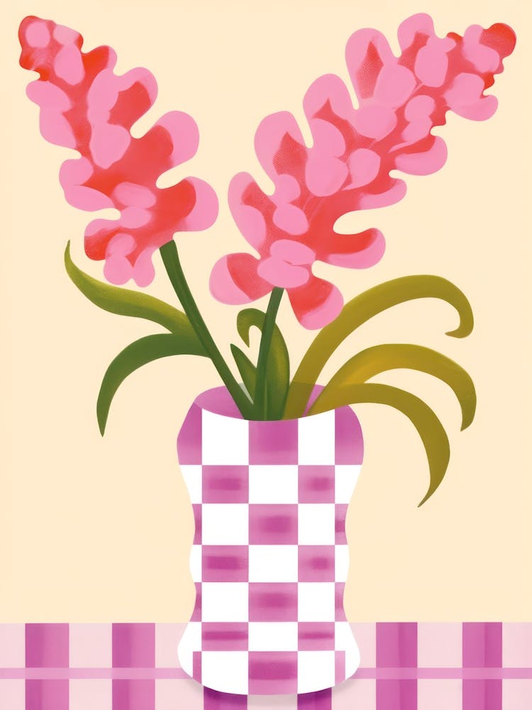 Snapdragon Flower Vase 2