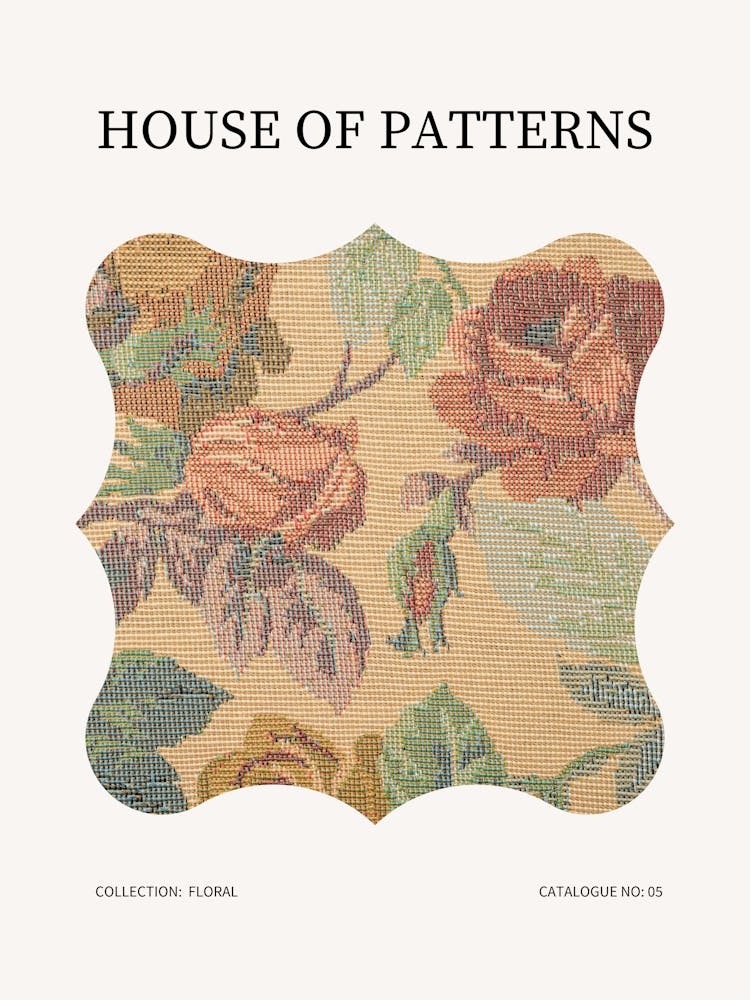 Floral Pattern Poster 5