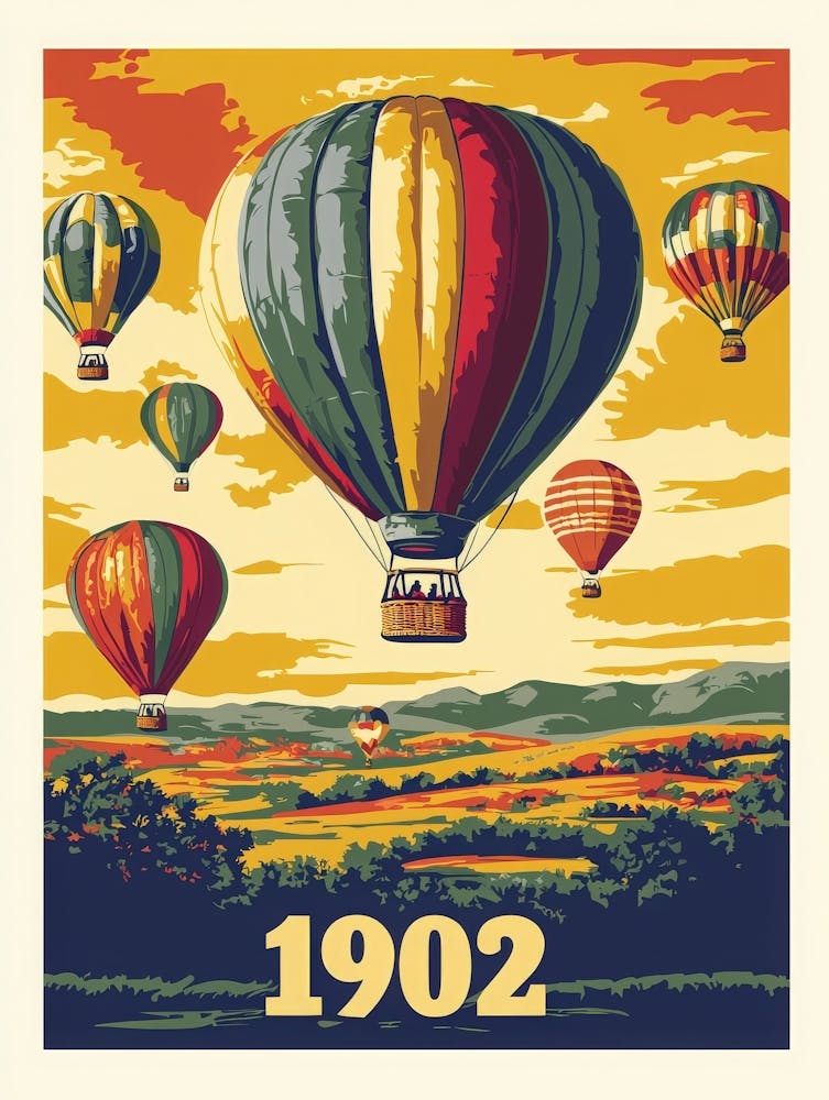 Aihrgdesign A Vintage Travel Poster Of A 1902 Hot Air Balloon 6e2ec22f 6fb1 4df7 9cf5 79569b1a9566 0