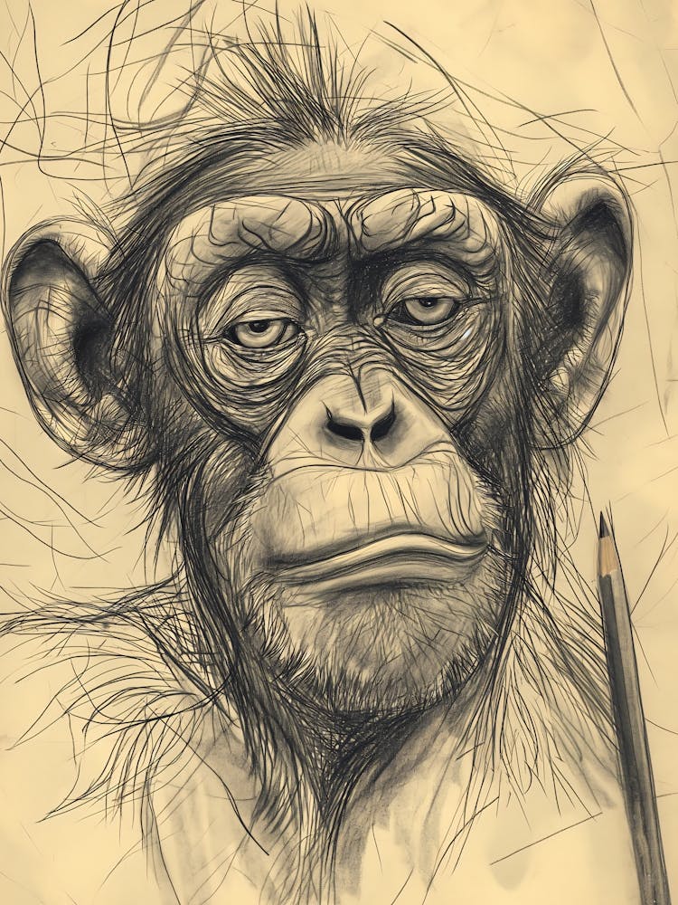 Pencil Ape