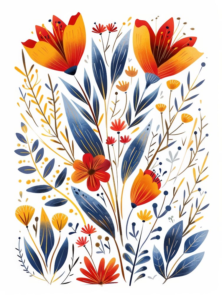 Watercolor Flowers 53
