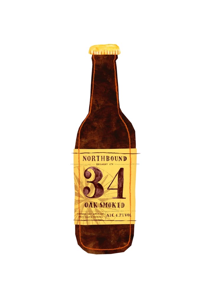 Northbound 34 Oak Smoked Beer