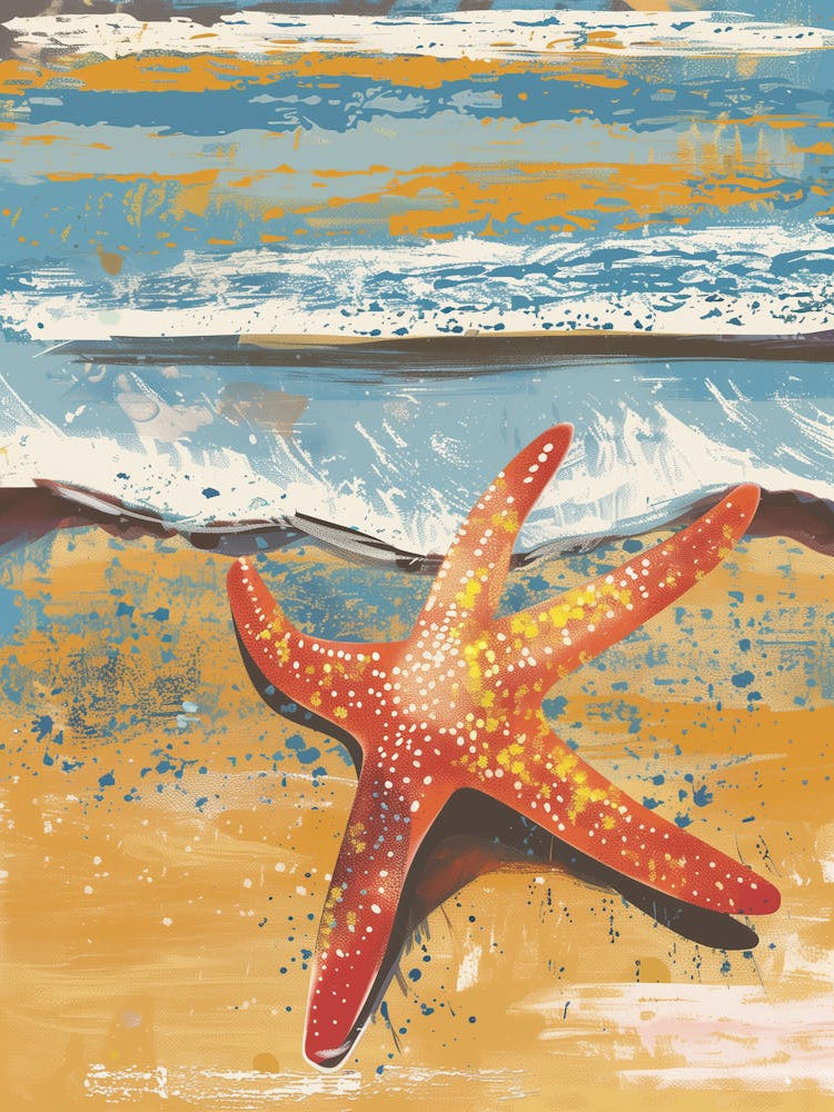 Starfish On The Beach 12