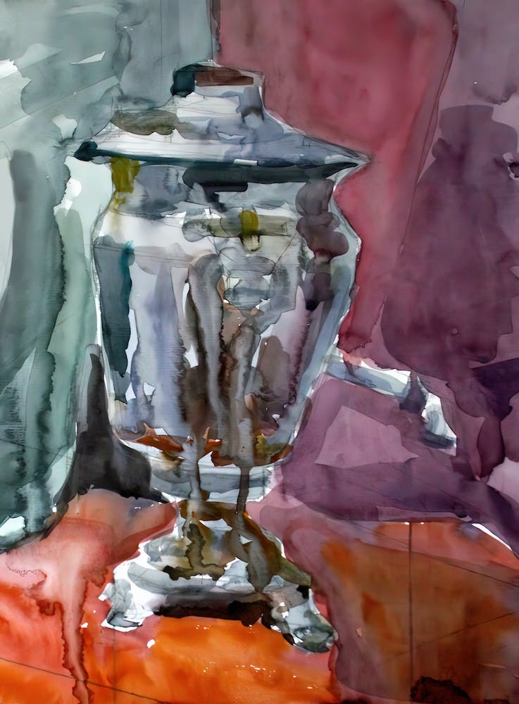 Samovar in watercolor