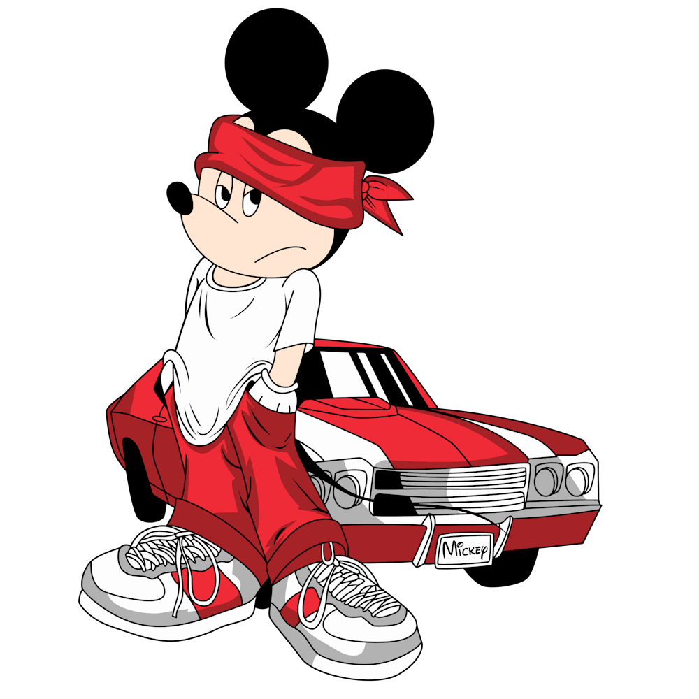 Mickey and Car