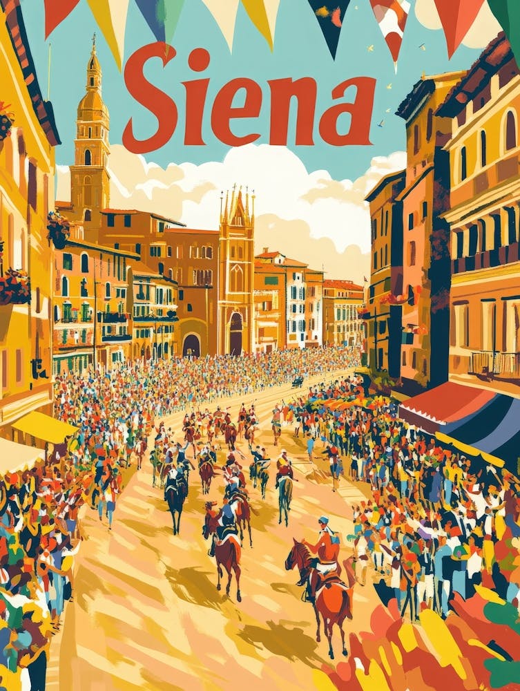 Aihrgdesign A 1970s Inspired Travel Poster For Siena Depictin 12f956f0 A9b5 4397 8c90 Ea1497db9534 2