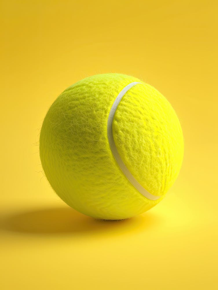 Grenzenlose Bewegung Tennisball
