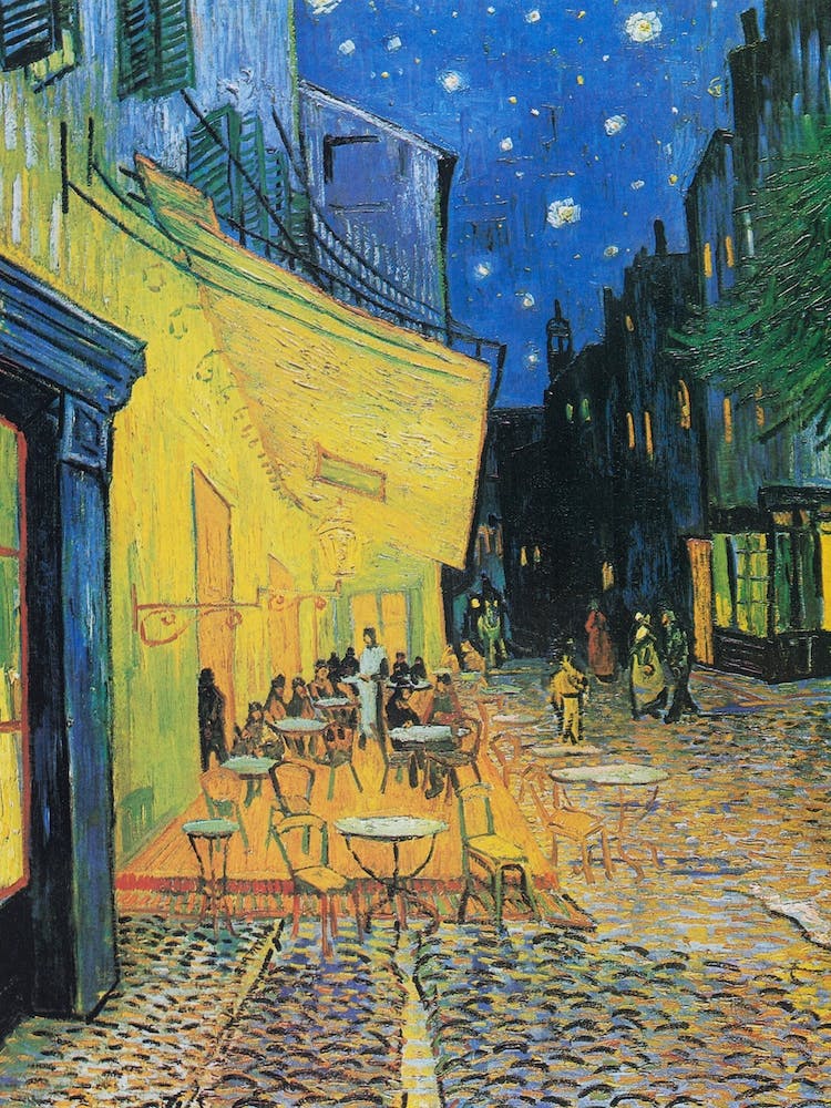 Cafe Terrace At Night, Van Gogh