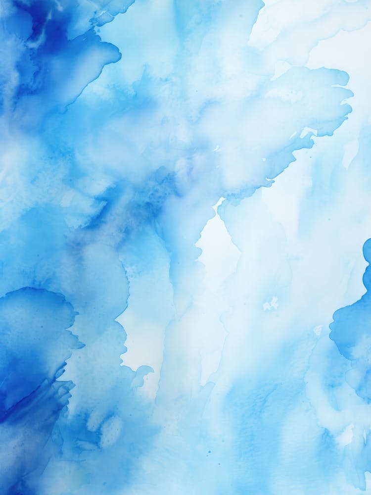 Blue Watercolor Background