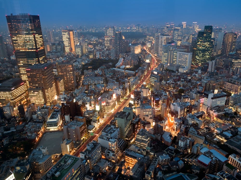 Ville de Tokyo, Japon