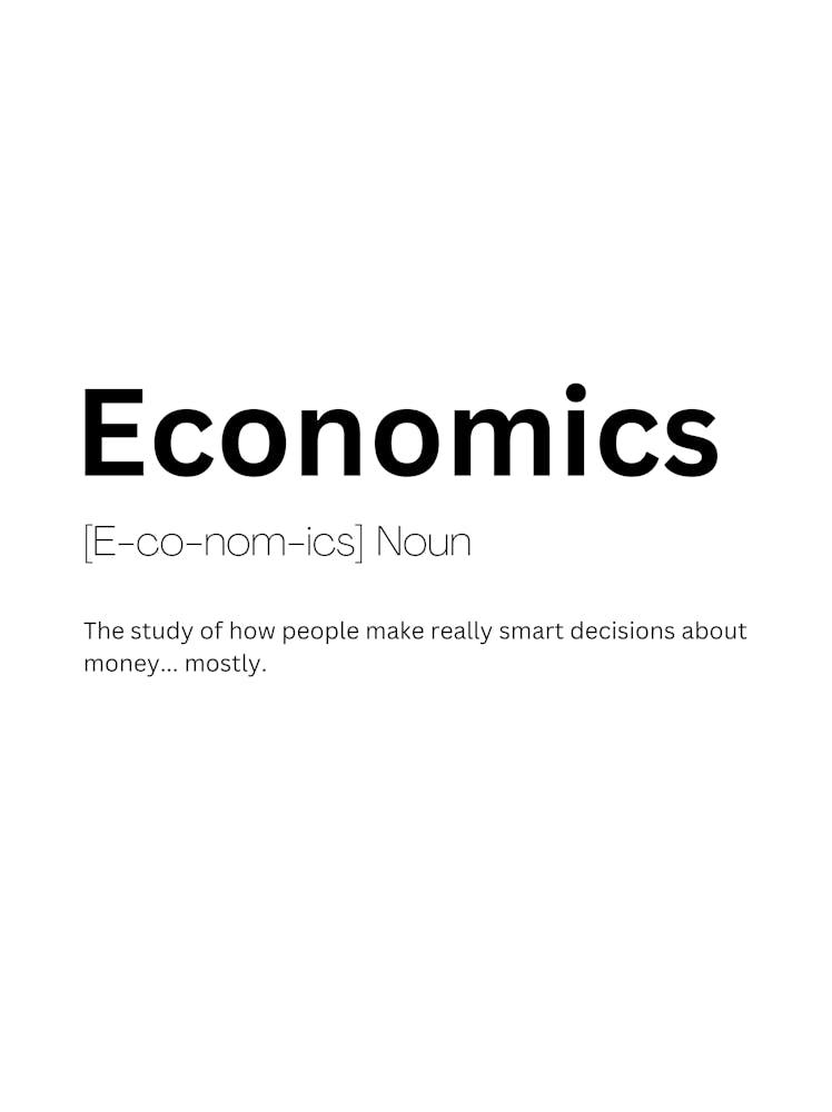 Economics Definition Meaning