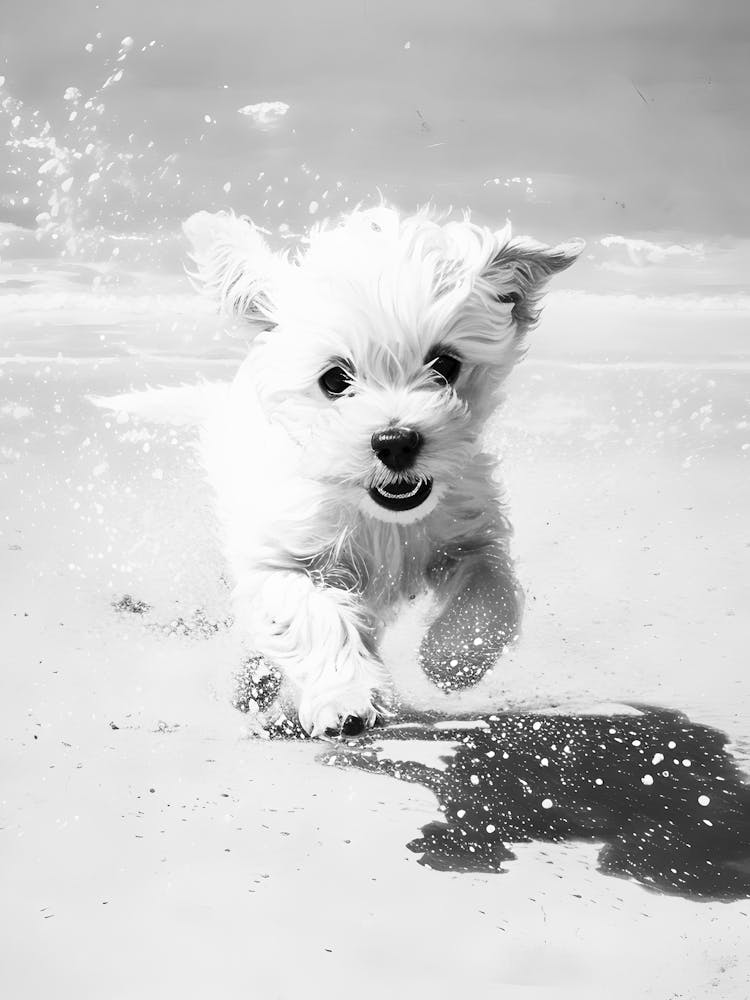 Black And White Dog