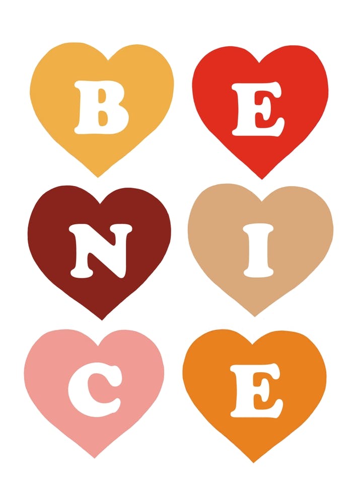 Be Nice In Retro Pop