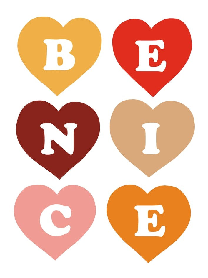 Be Nice In Retro Pop