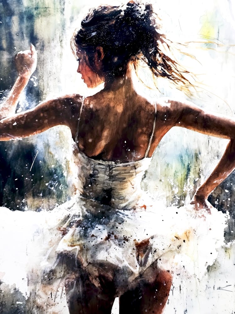 Ballerina In The Rain
