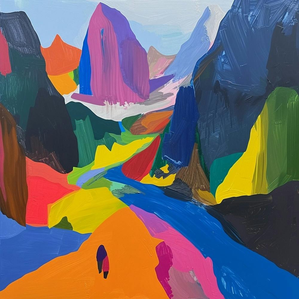 Abstract Travel Collection Zermatt Switzerland 4