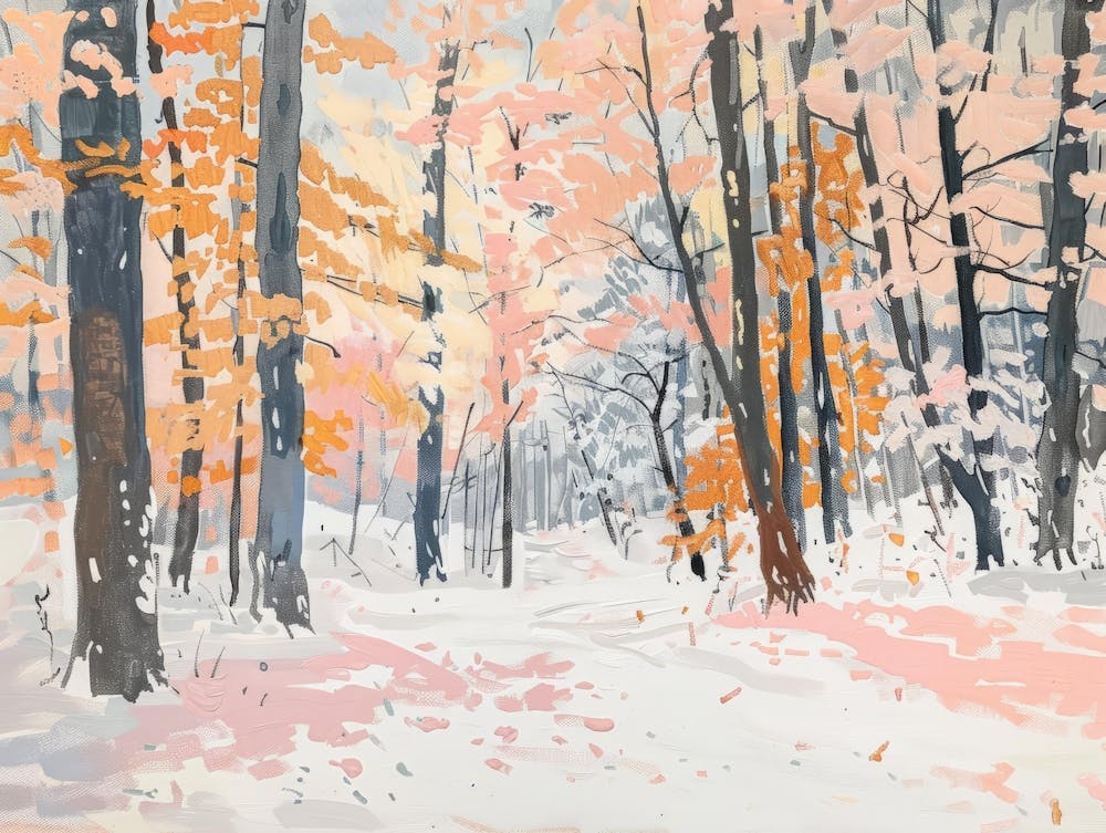 Winter In The Woods 1