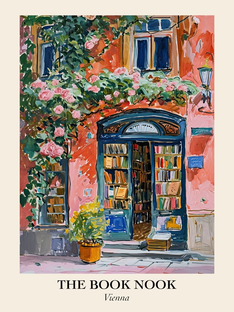Vienna Book Nook Bookshop 2 Poster