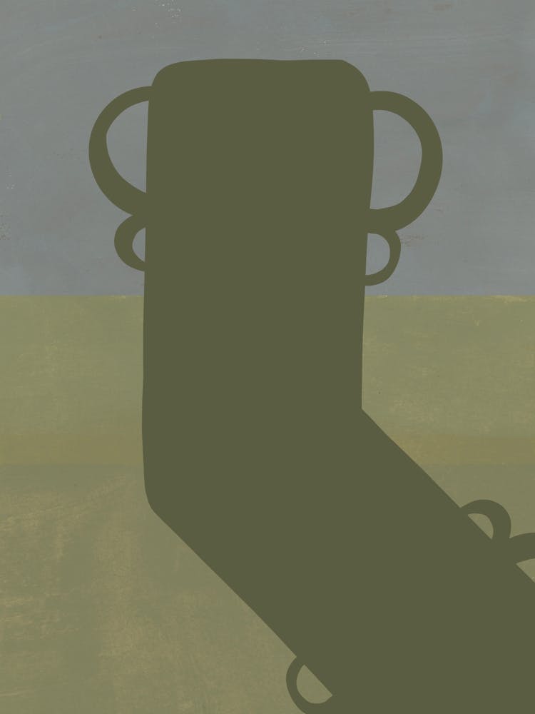 Silhouette of a Vase