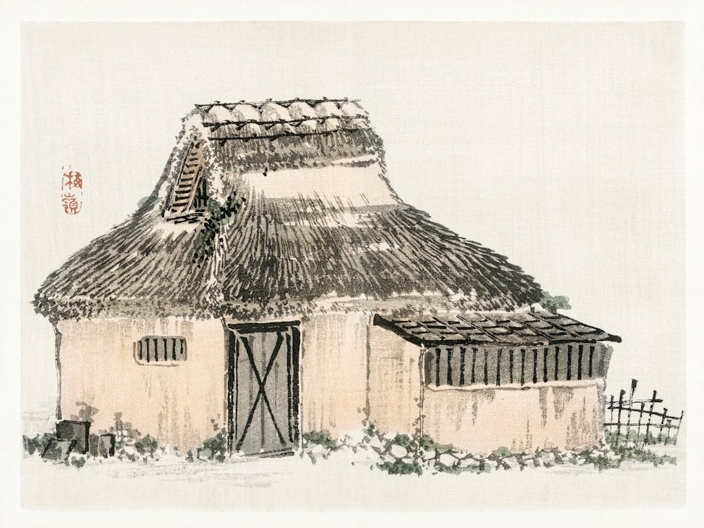 Japanese Cottage, Kōno Bairei