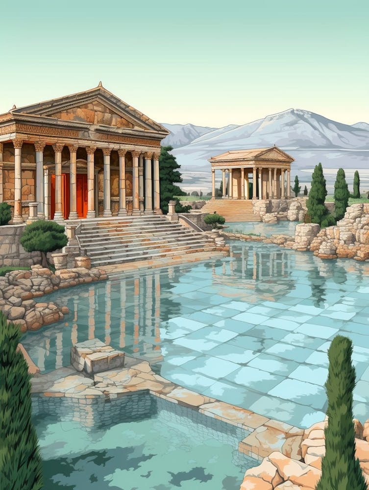 Pamukkale Thermal Pools And Hierpolis Cleopatras Pool 1