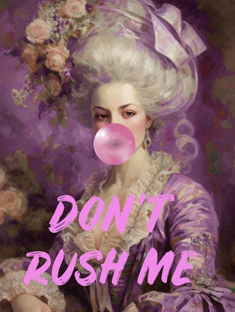 Don'T Rush Me 3 Purple Dress