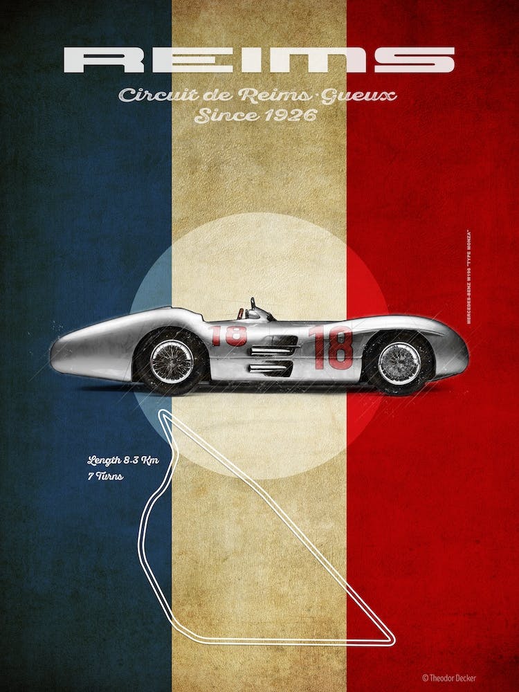 Reims MB W196 Streamline Vintage