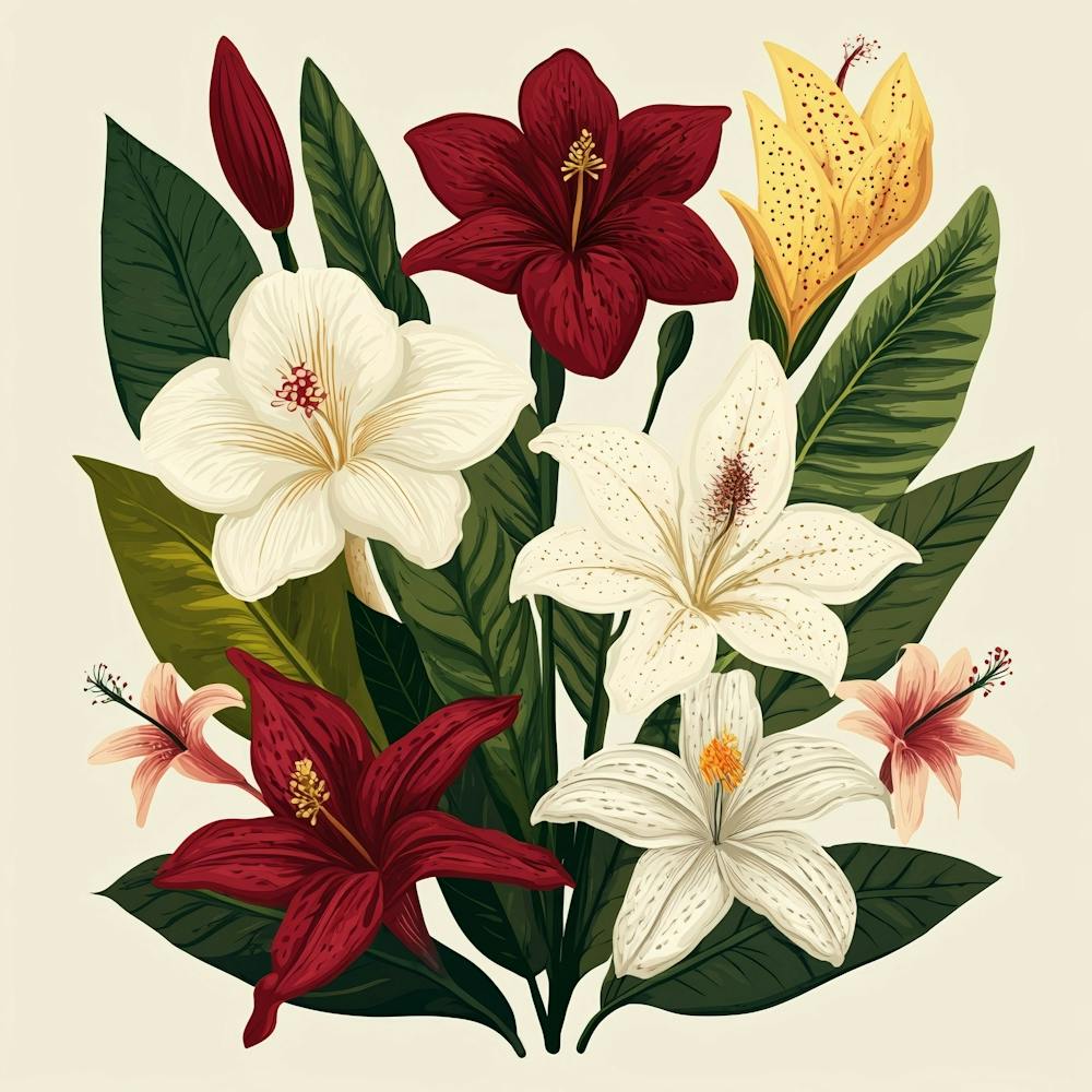 Bouquet Of Flowers Art