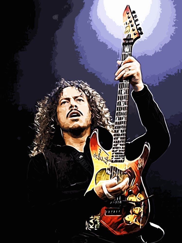 Kirk Hammett metallica band music 10