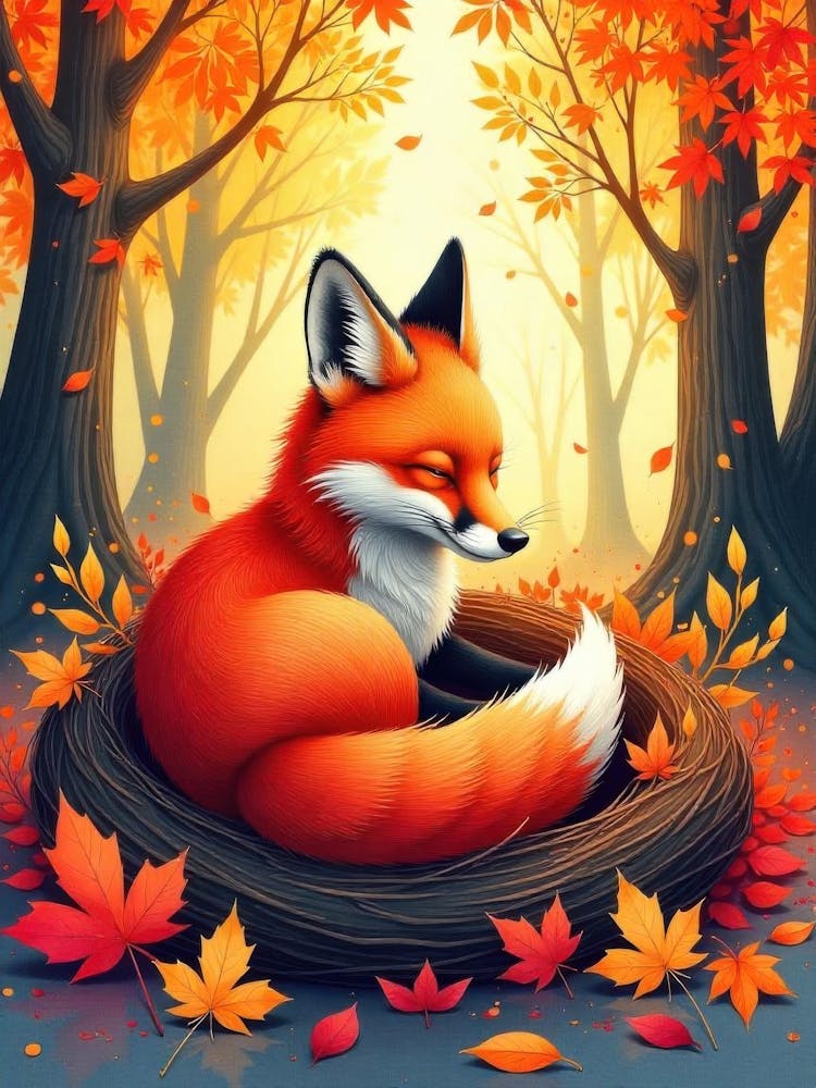 Fox In The Nest