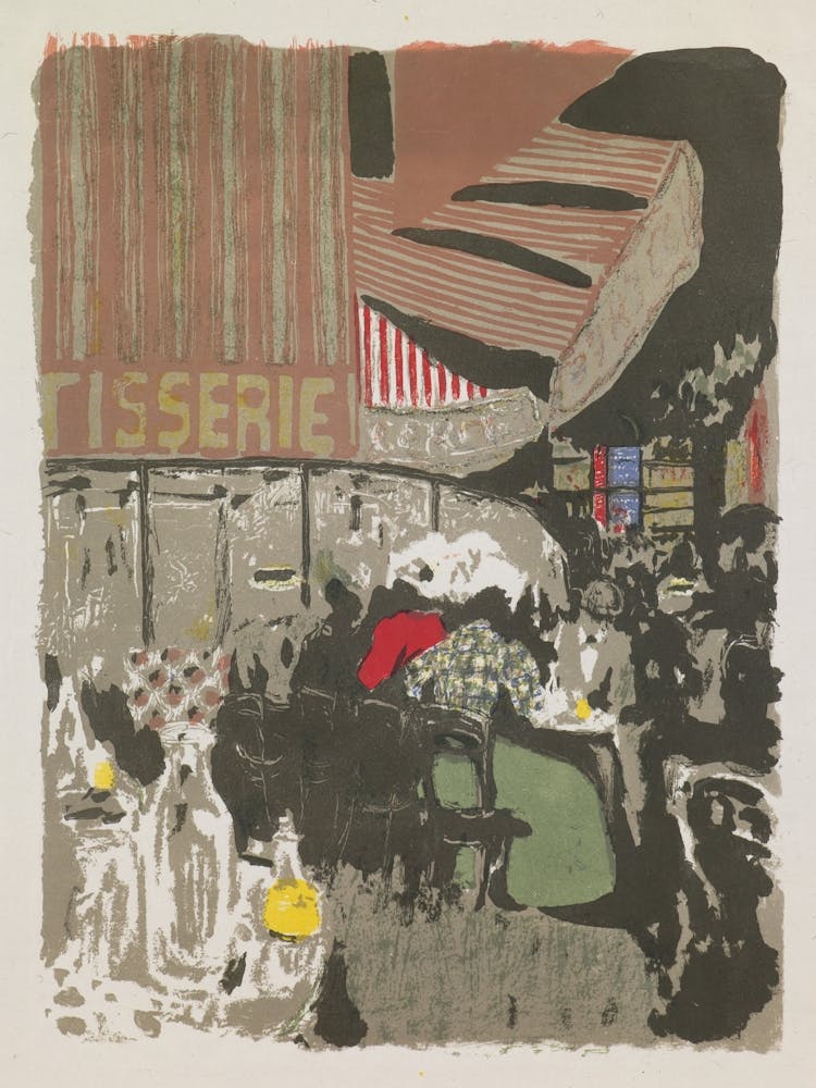The Pastry Shop, From “Landscapes And Interiors” By Édouard Vuillard