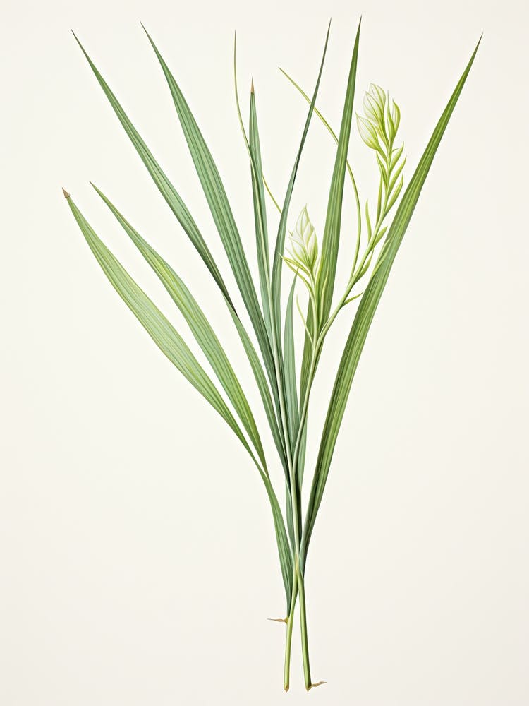 Lemon Grass Vintage Botanical Herbs 3