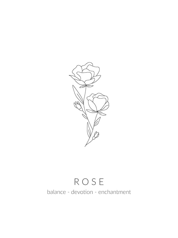 Rose Birth Flower