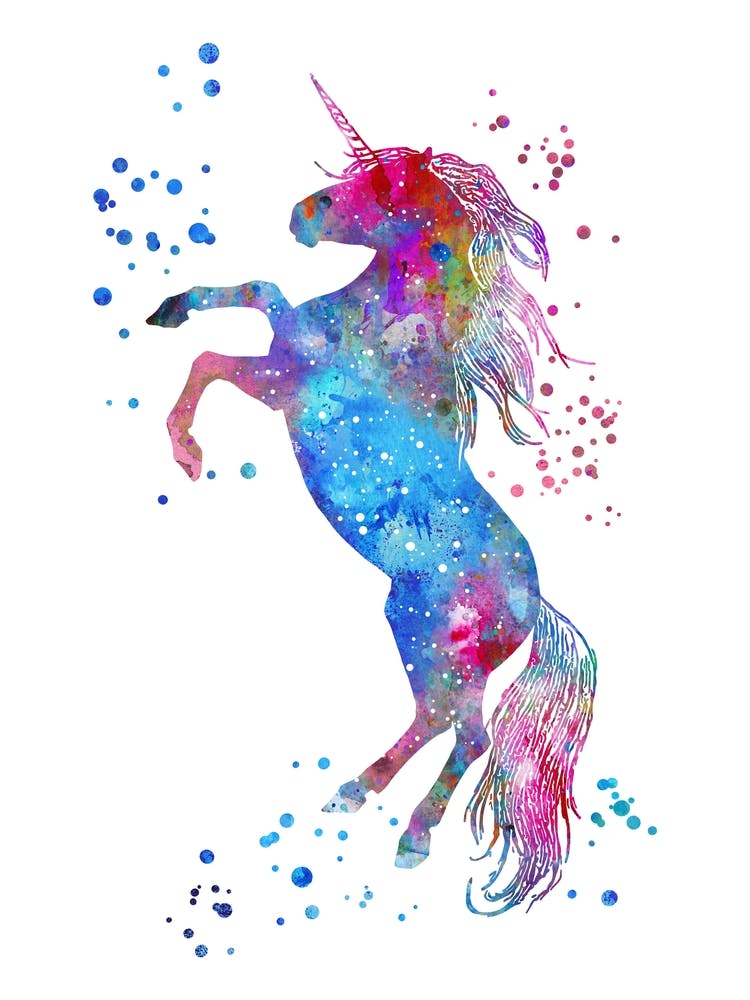 Unicorn Watercolor