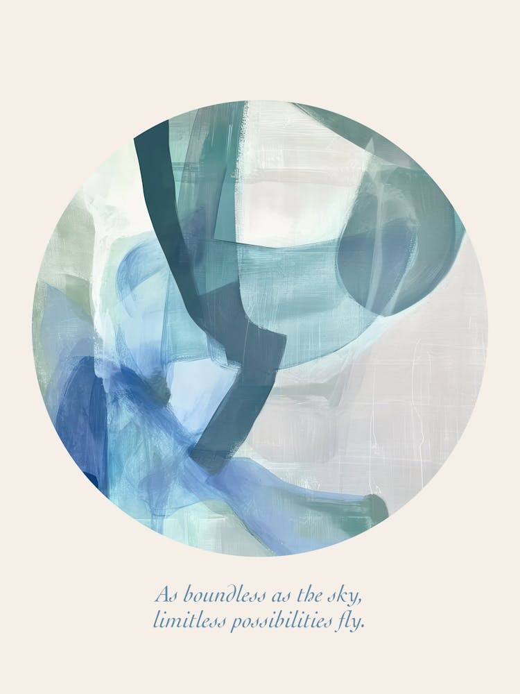 Affirmations As Boundless As The Sky, Limitless Possibilities Fly