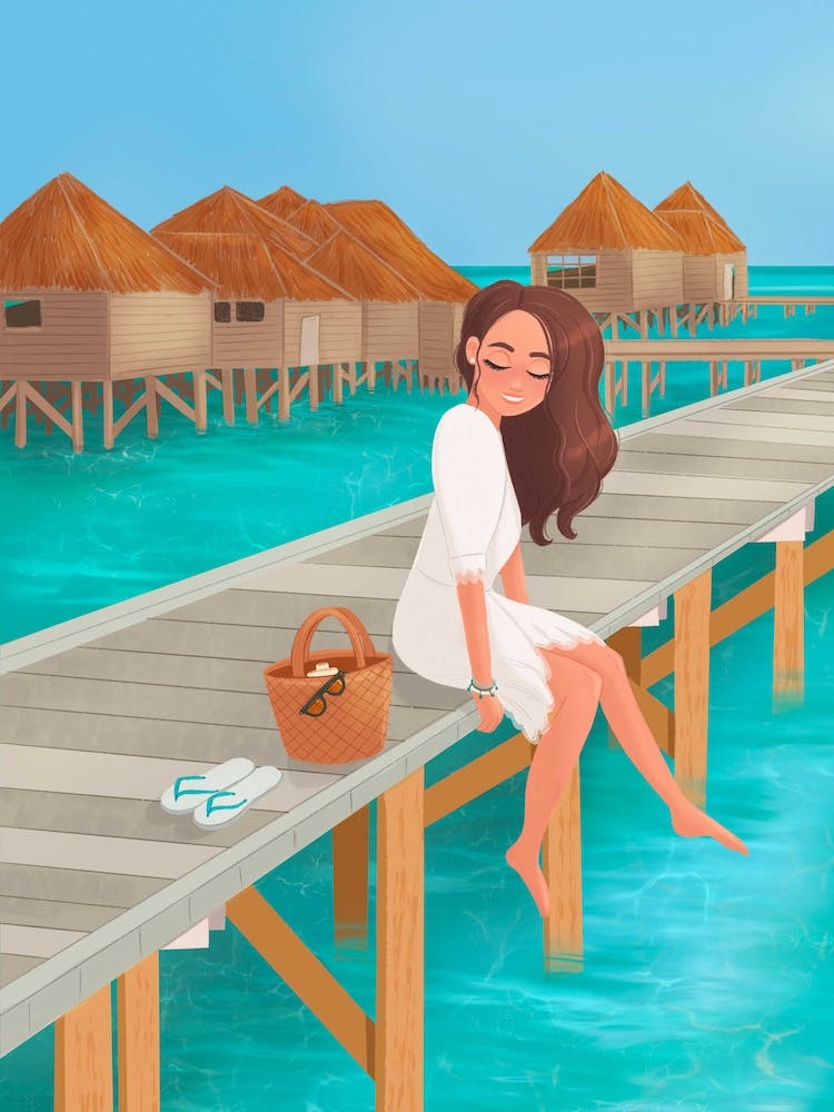Maldives Girl