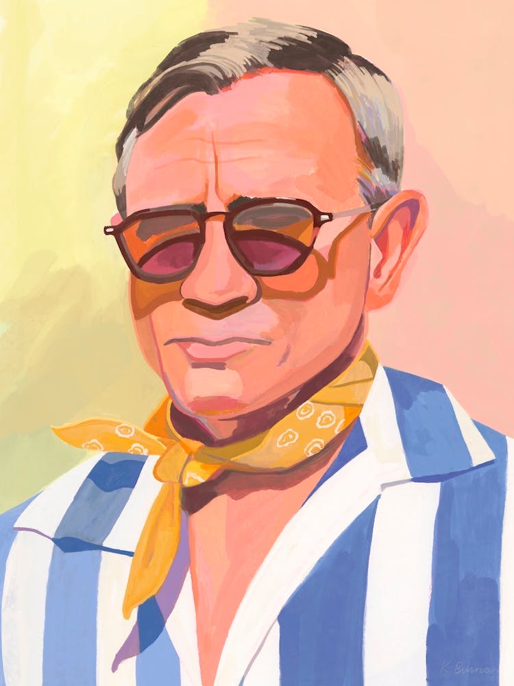 Daniel Craig in Stripes