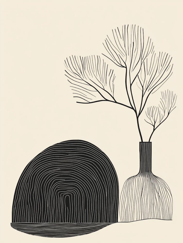 Tree In A Vase