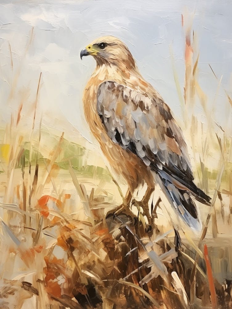 Bird Painting Falcon 3