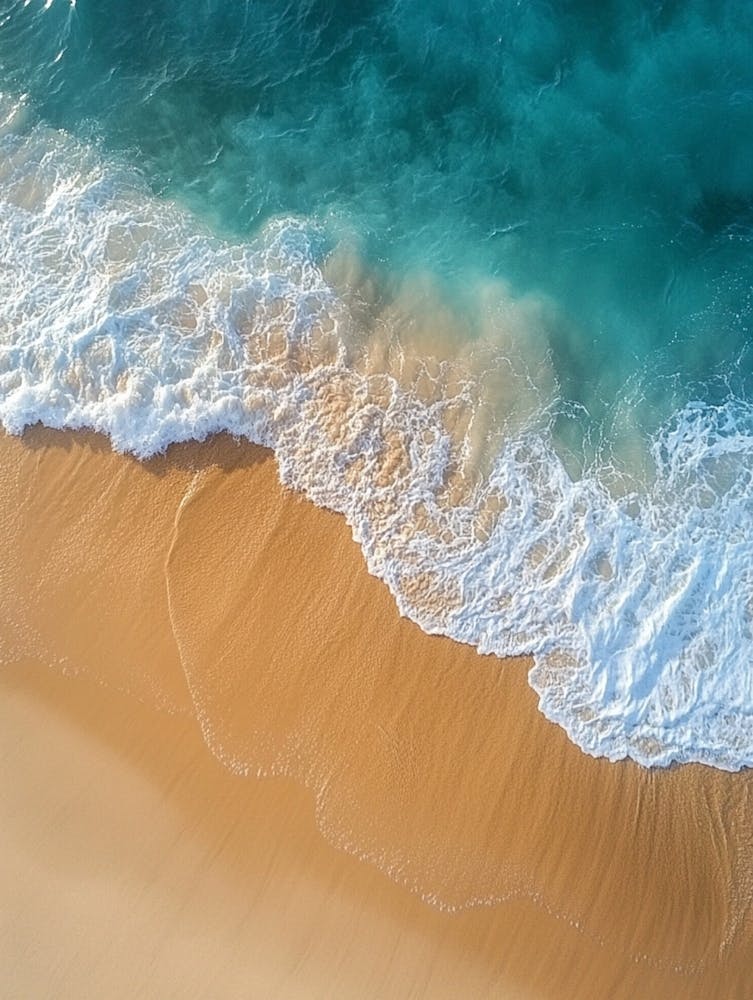 Aerial View Of A Beach 102