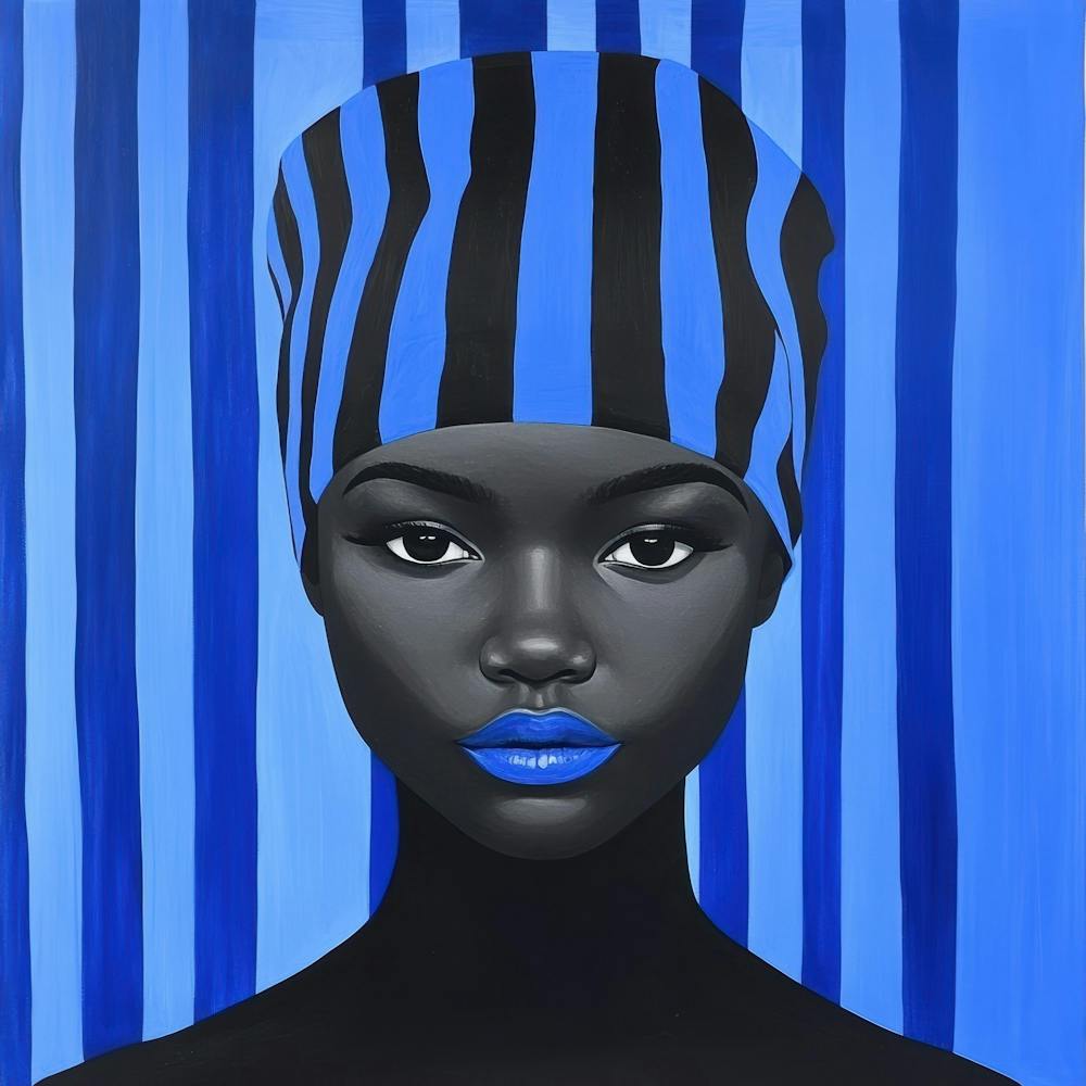 Black Woman With A Turban