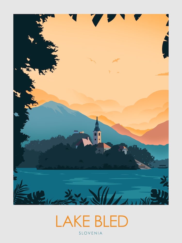 Lake Bled Slovenia 