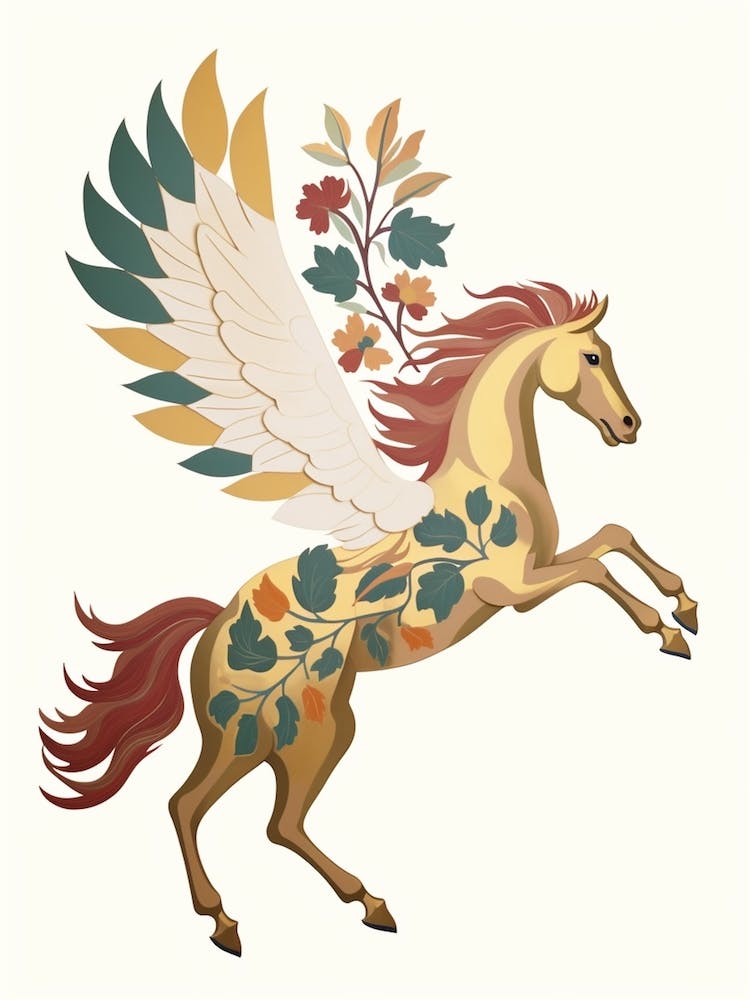 Floral Pegasus 3