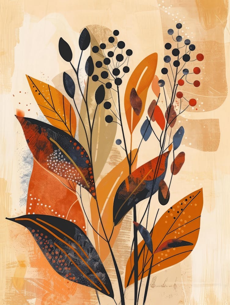 Autumn Leaves Canvas Print 1