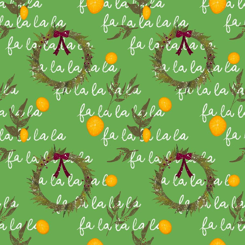 Fa La La Green Wreath
